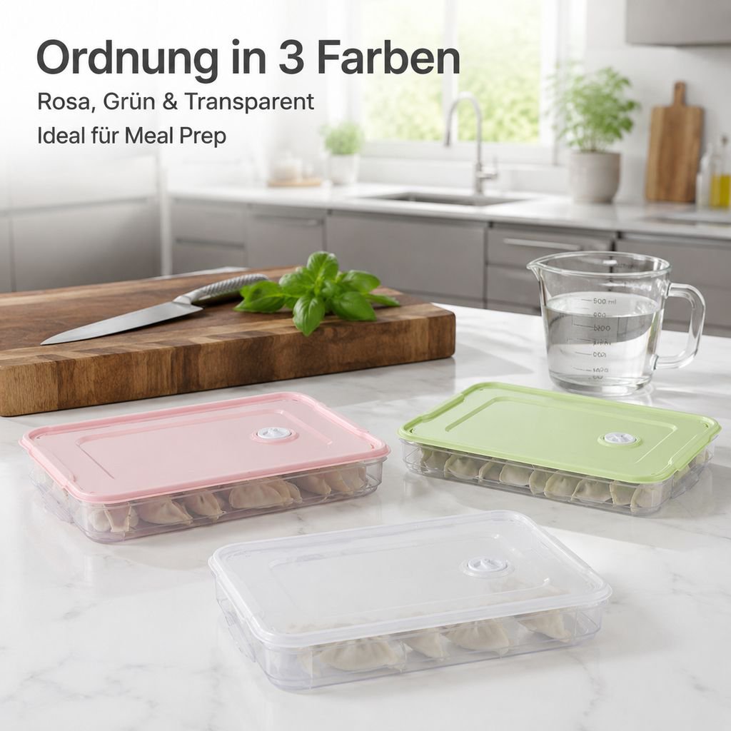 Tiefkühl-Vorratsdose mit Dichtung