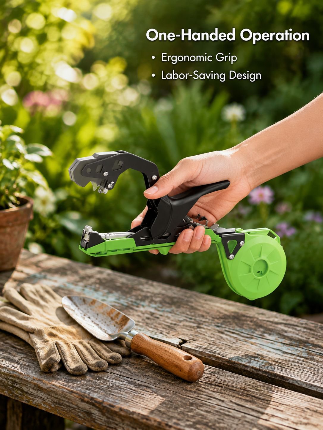 Tree Tying Machine for Gardening