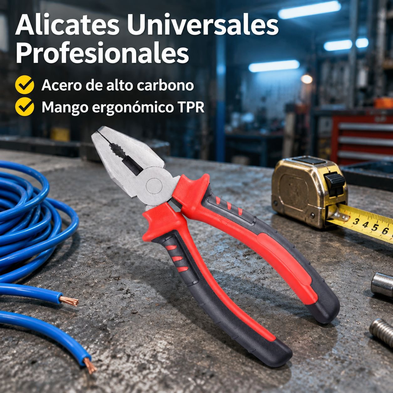 Alicates aislados para electricistas
