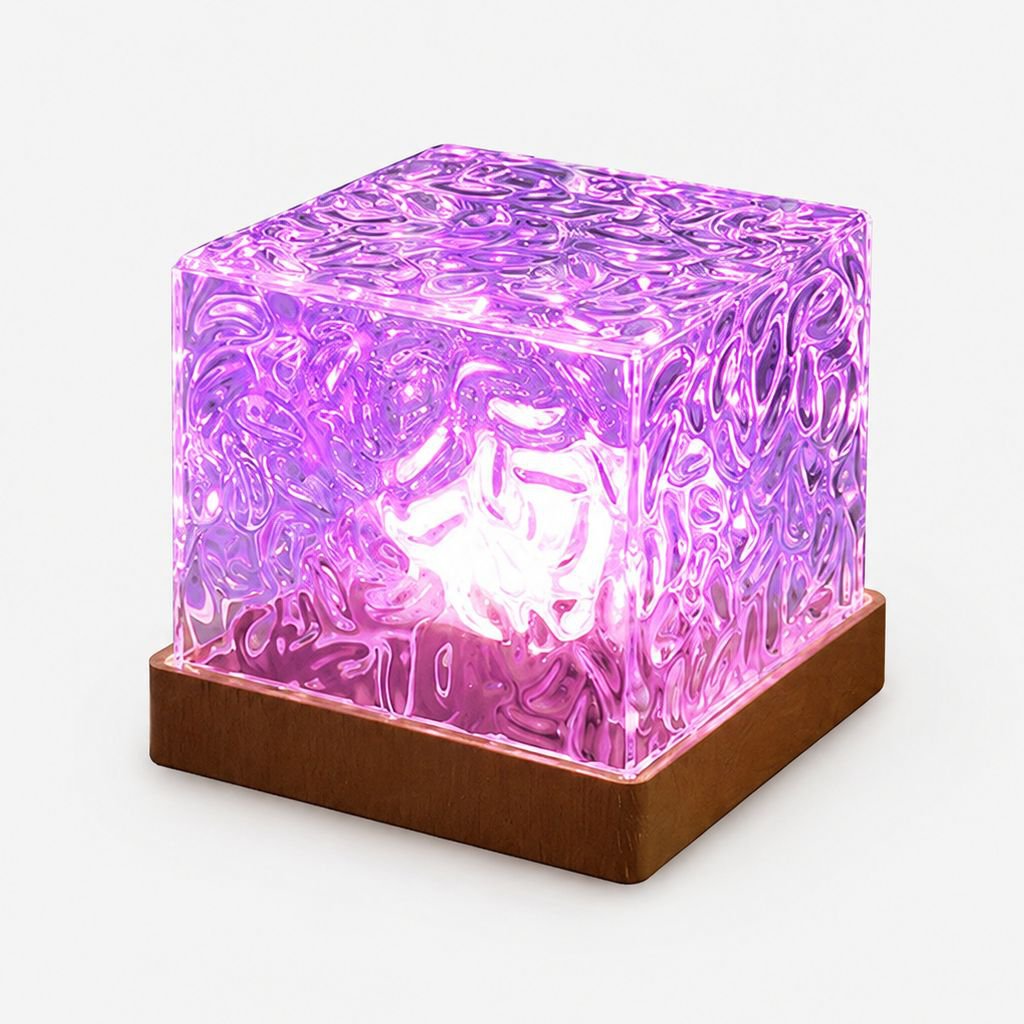 JMY-16 Colorful Square Water Ripple Ambient Light