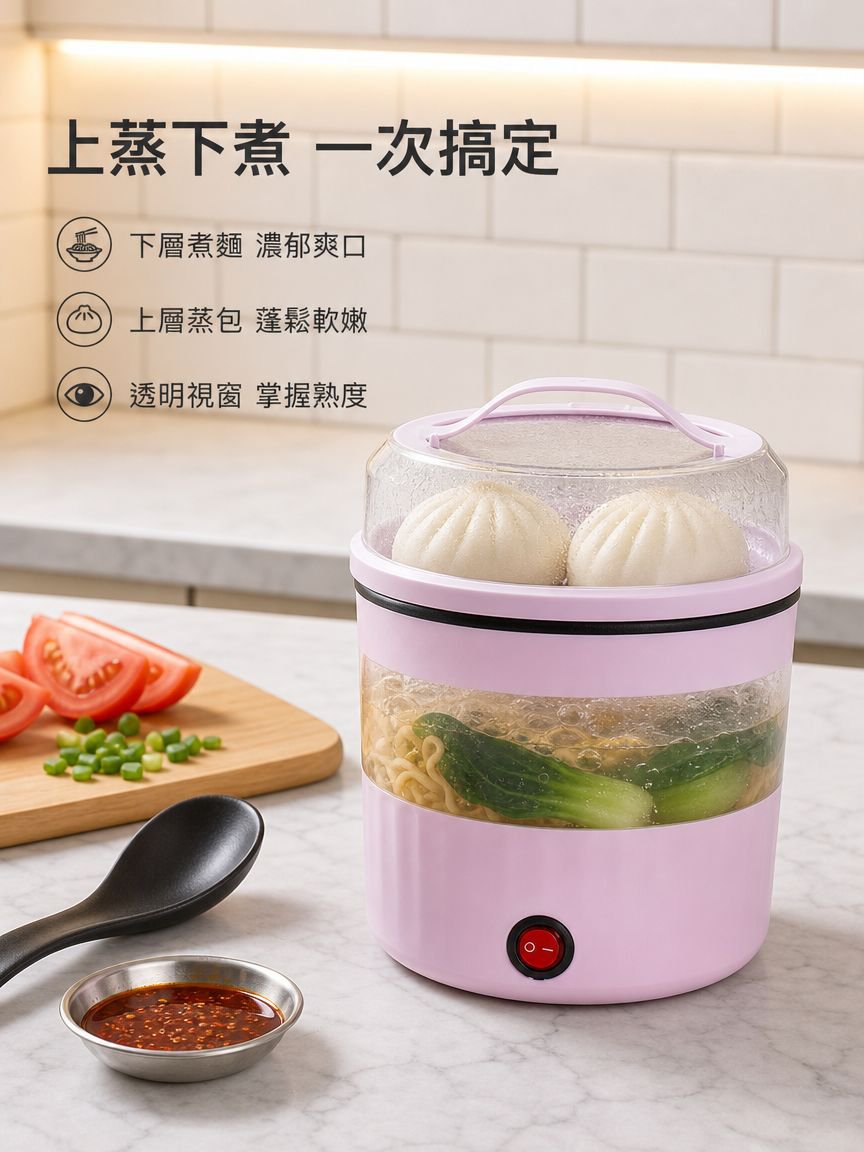 迷你多功能電蒸鍋