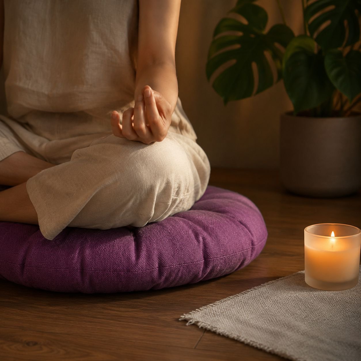 Coussin d’assise tatami élégant et moderne