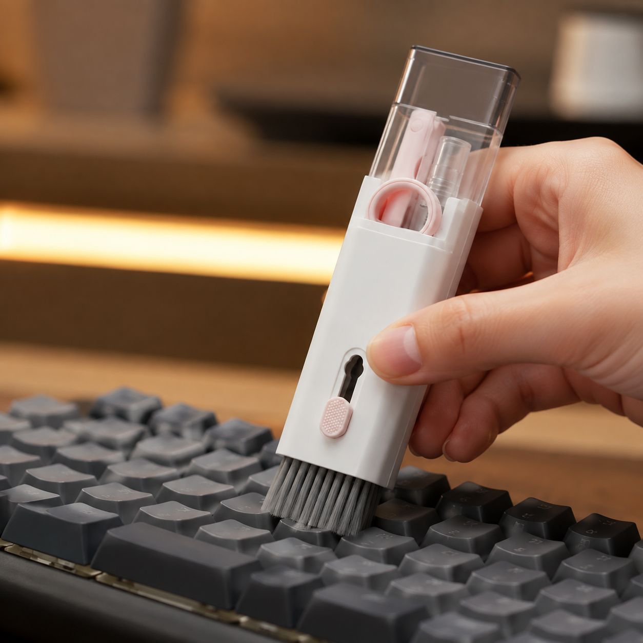 7-in-1 Multifunktionales Reinigungsset für Computer, Kopfhörer und Tastaturpflege