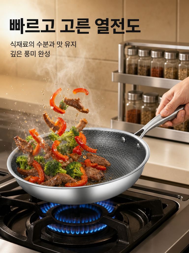 타이타늄합금 코팅 프라이팬