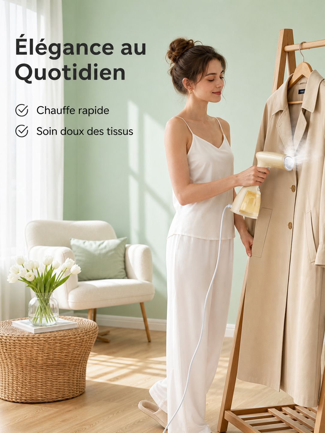 Défroisseur Vapeur Portable à Main