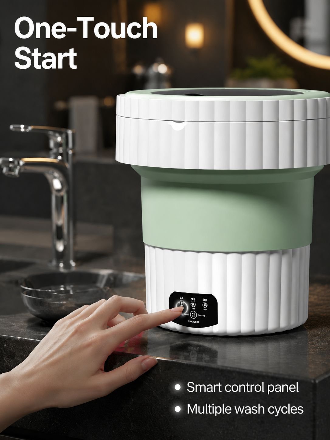 Home Portable Folding Mini Underwear Special Washing Machine