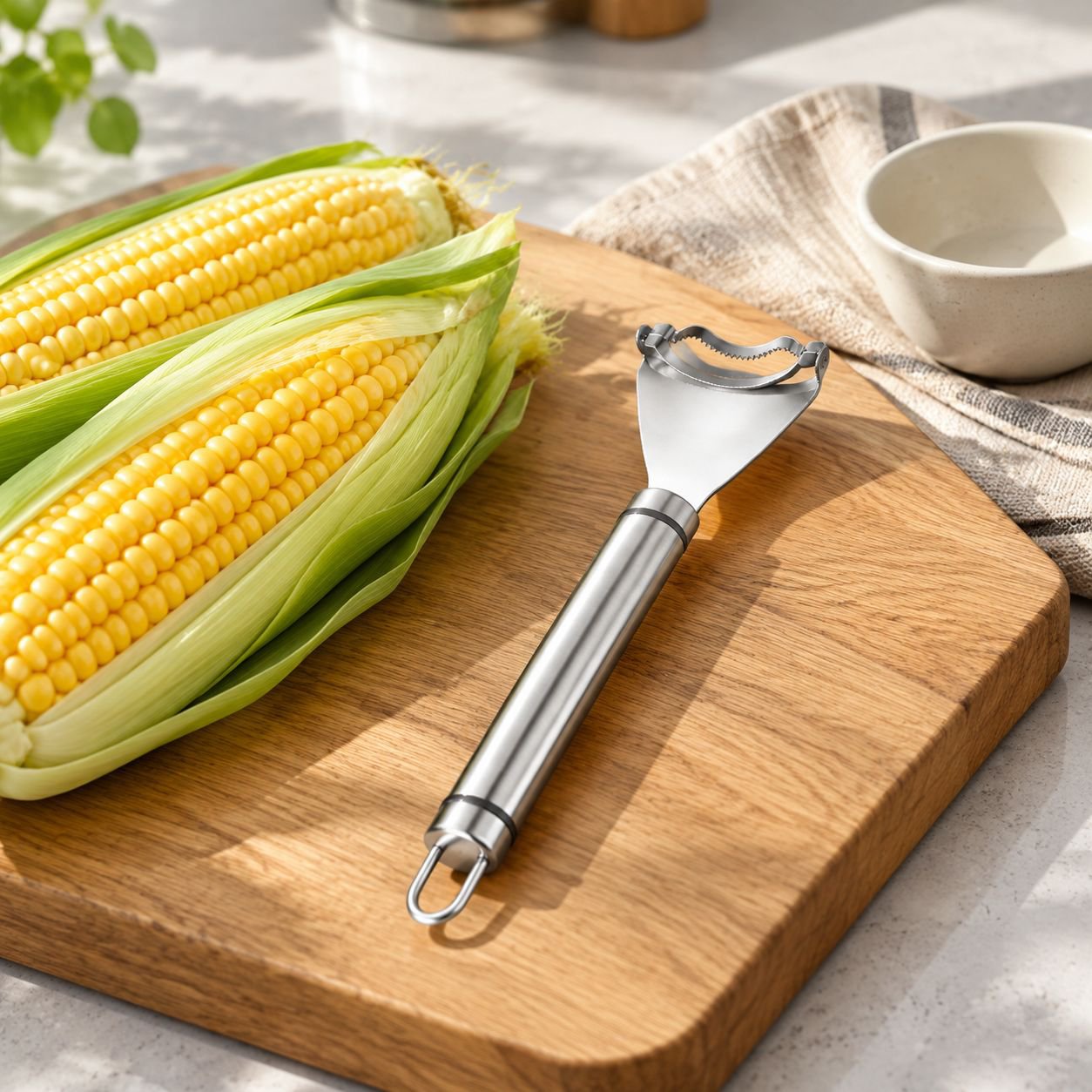 多功能玉米剝皮器廚房用具