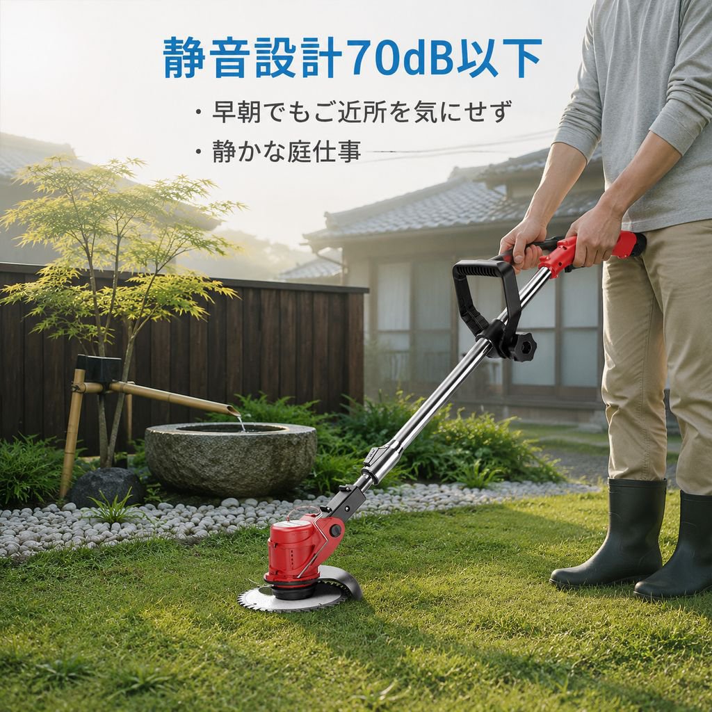 多機能家庭用電動芝刈り機