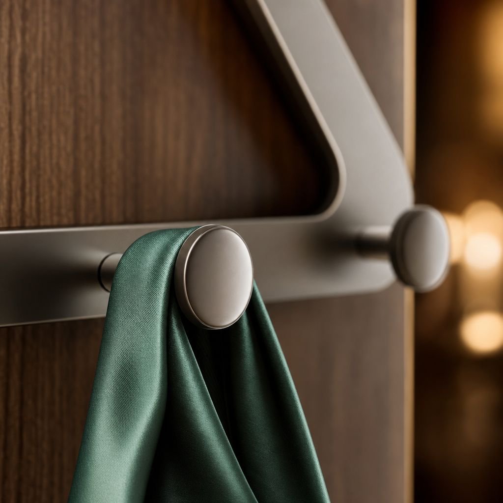 No-Nail Over-the-Door Hooks Wall Storage Shelf