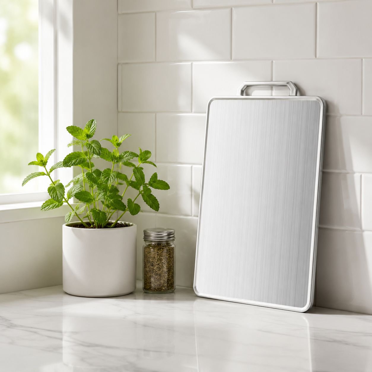 Premium quality large cutting board for slicing and dicing