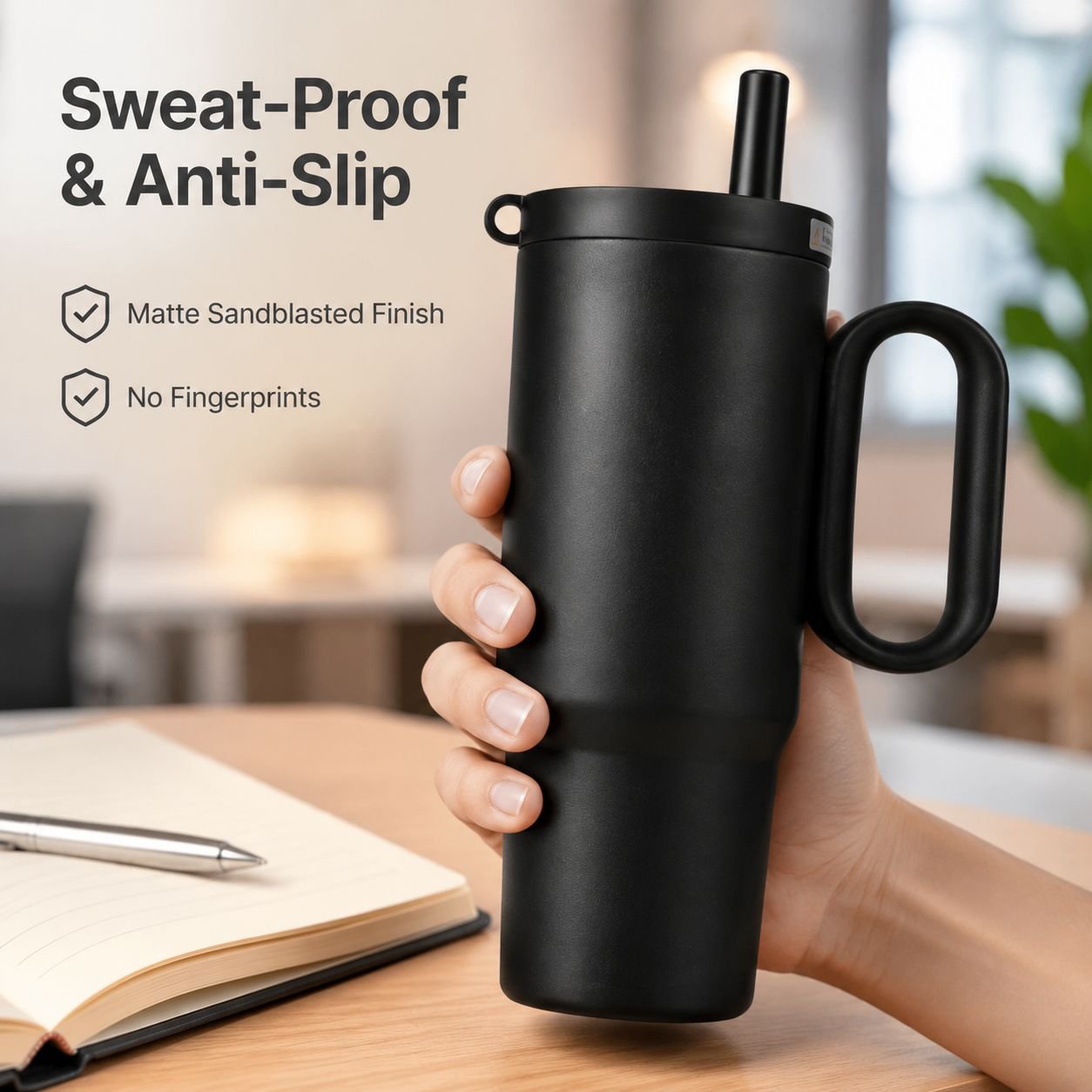Fashionable Large-Capacity Insulated Mug
