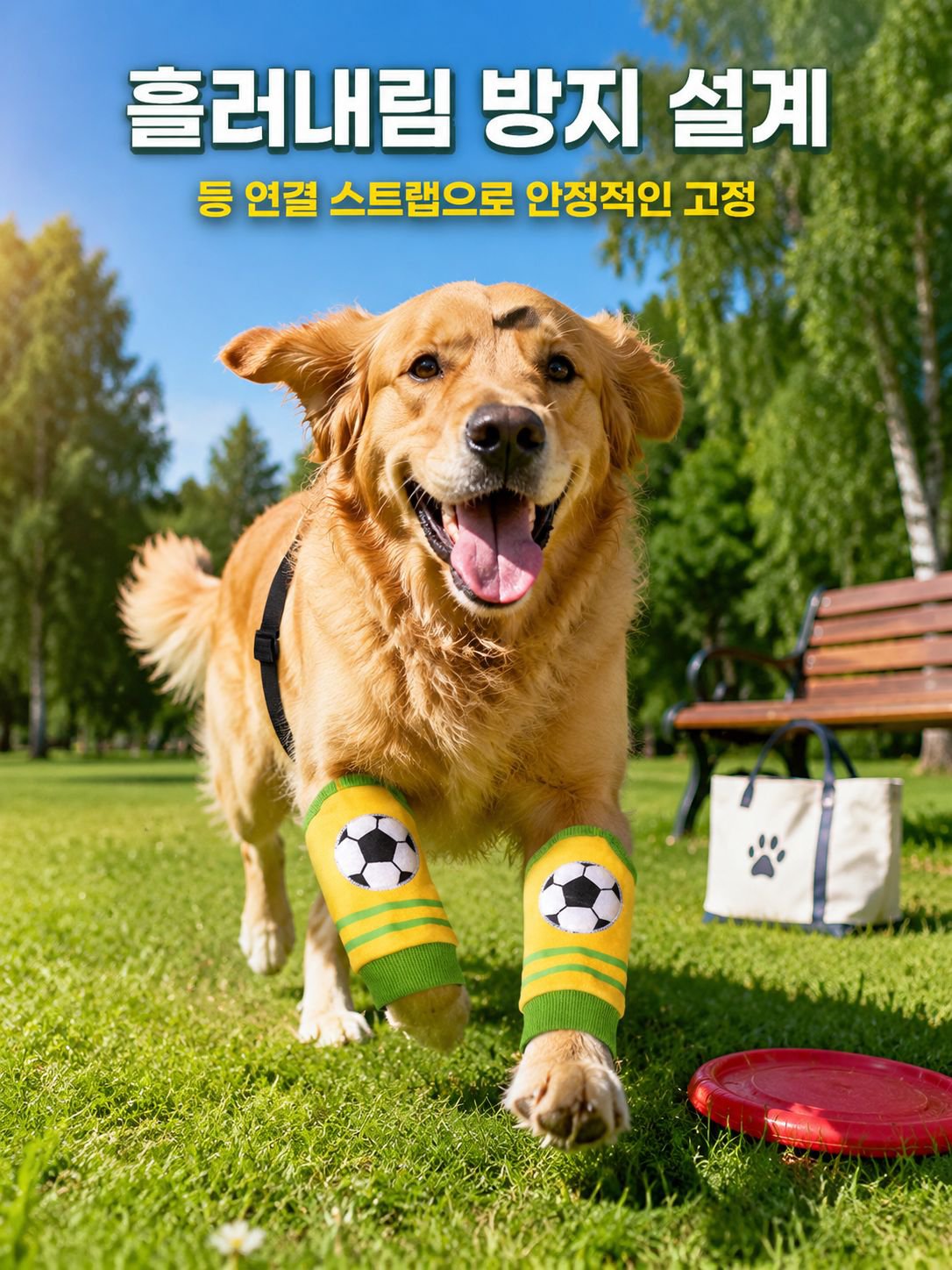 대형견 무릎 보호 다리 보호대
