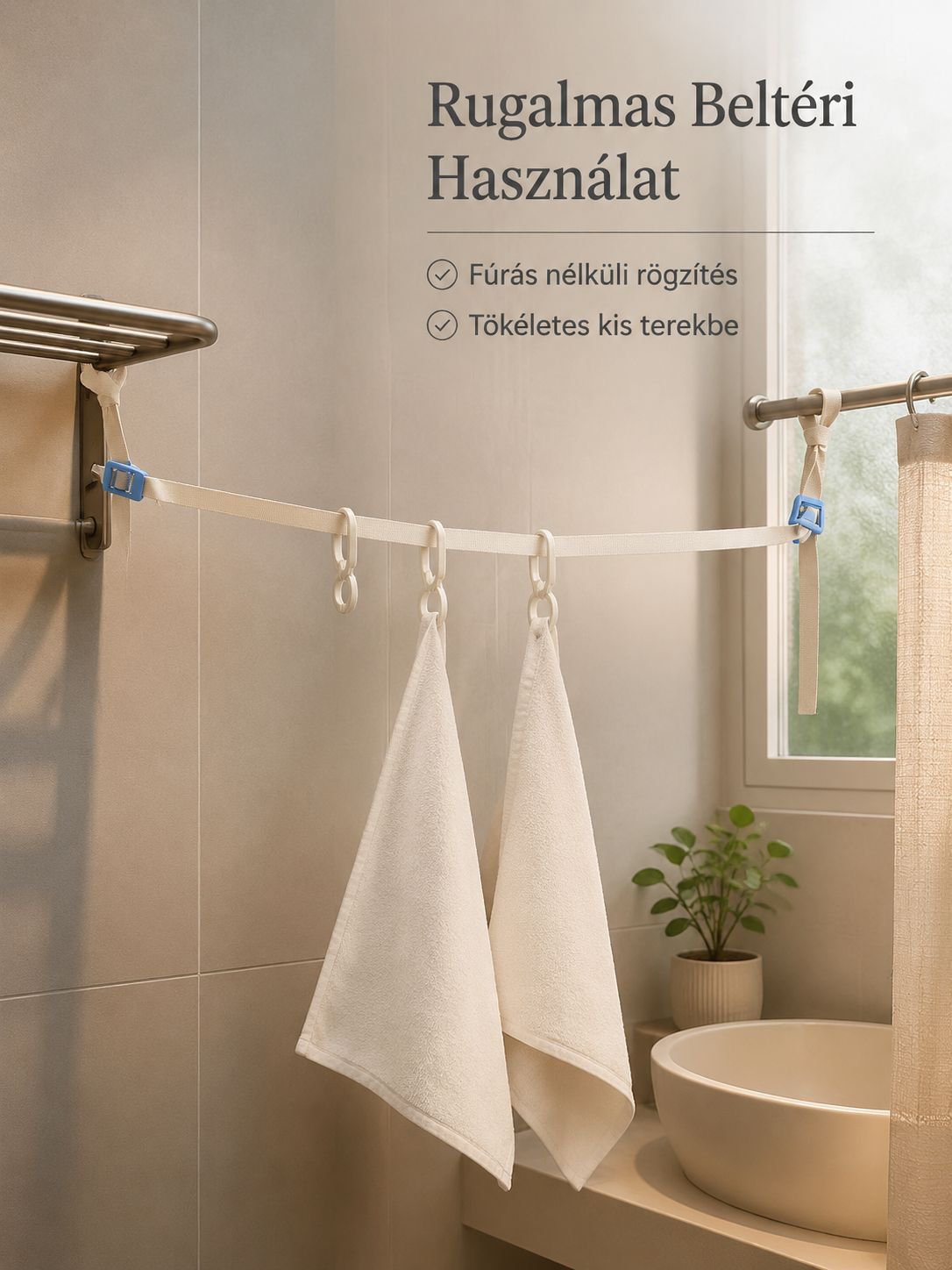 Modern, praktikus szárítókötél dizájn
