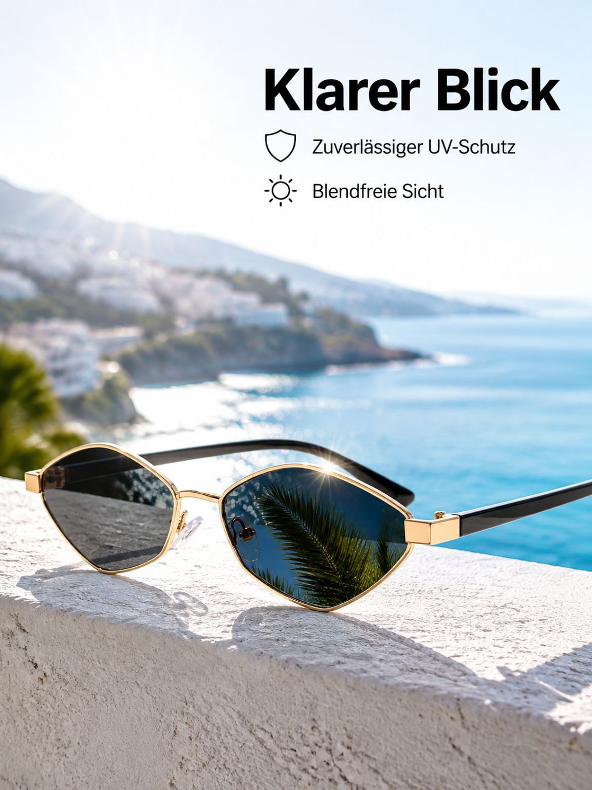 Fashion Sonnenbrille mit innovativem Design