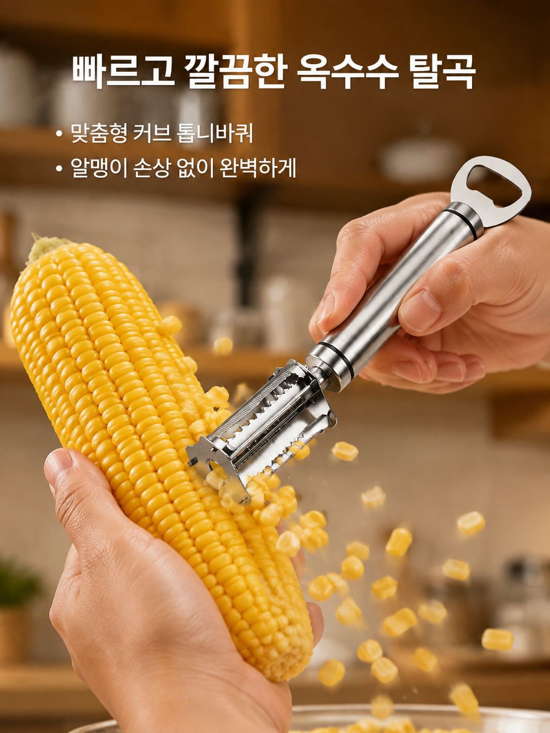 다목적 옥수수 탈곡기