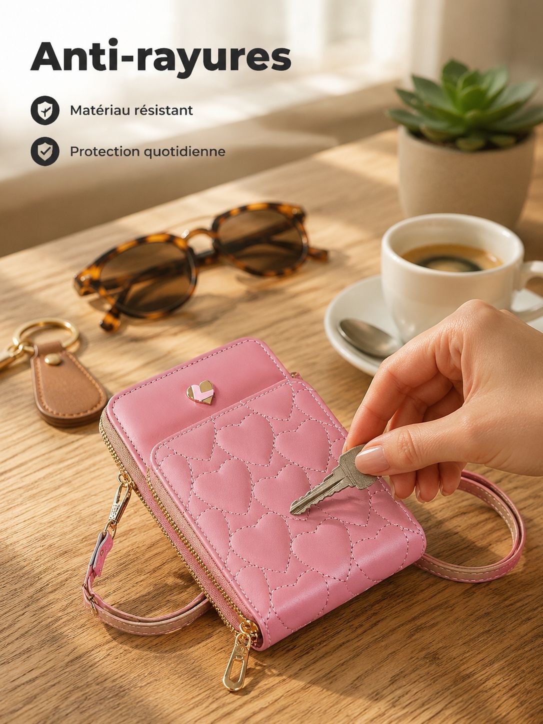 Accessoire mode : mini sac bandoulière