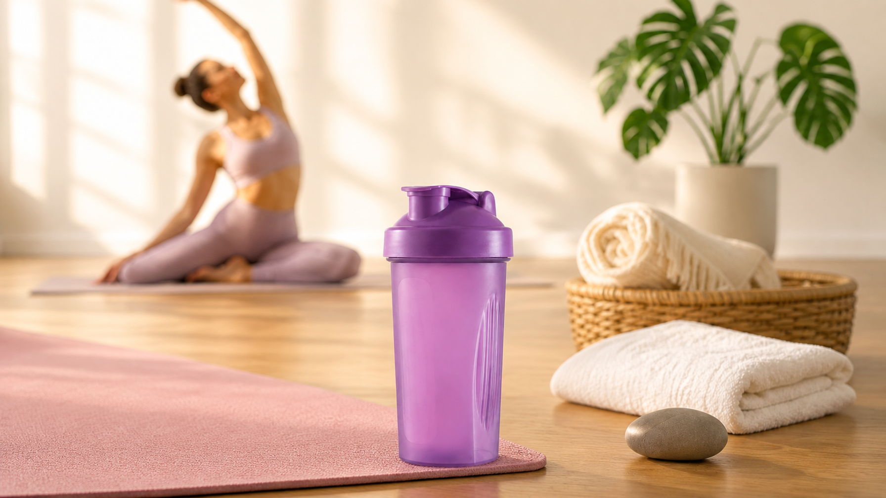 Tu pausa de hidratación en yoga