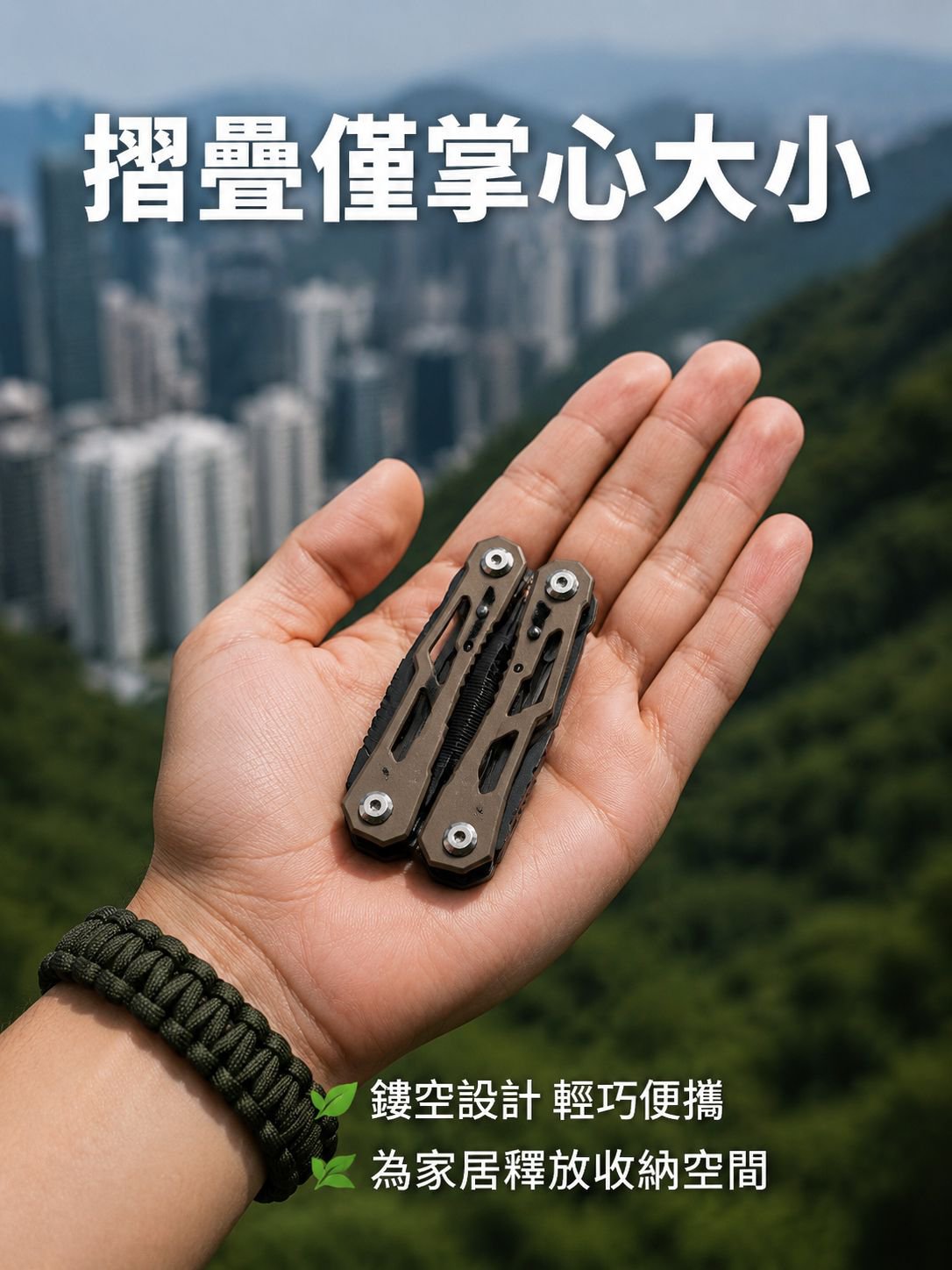 多功能戶外不鏽鋼折疊鉗子