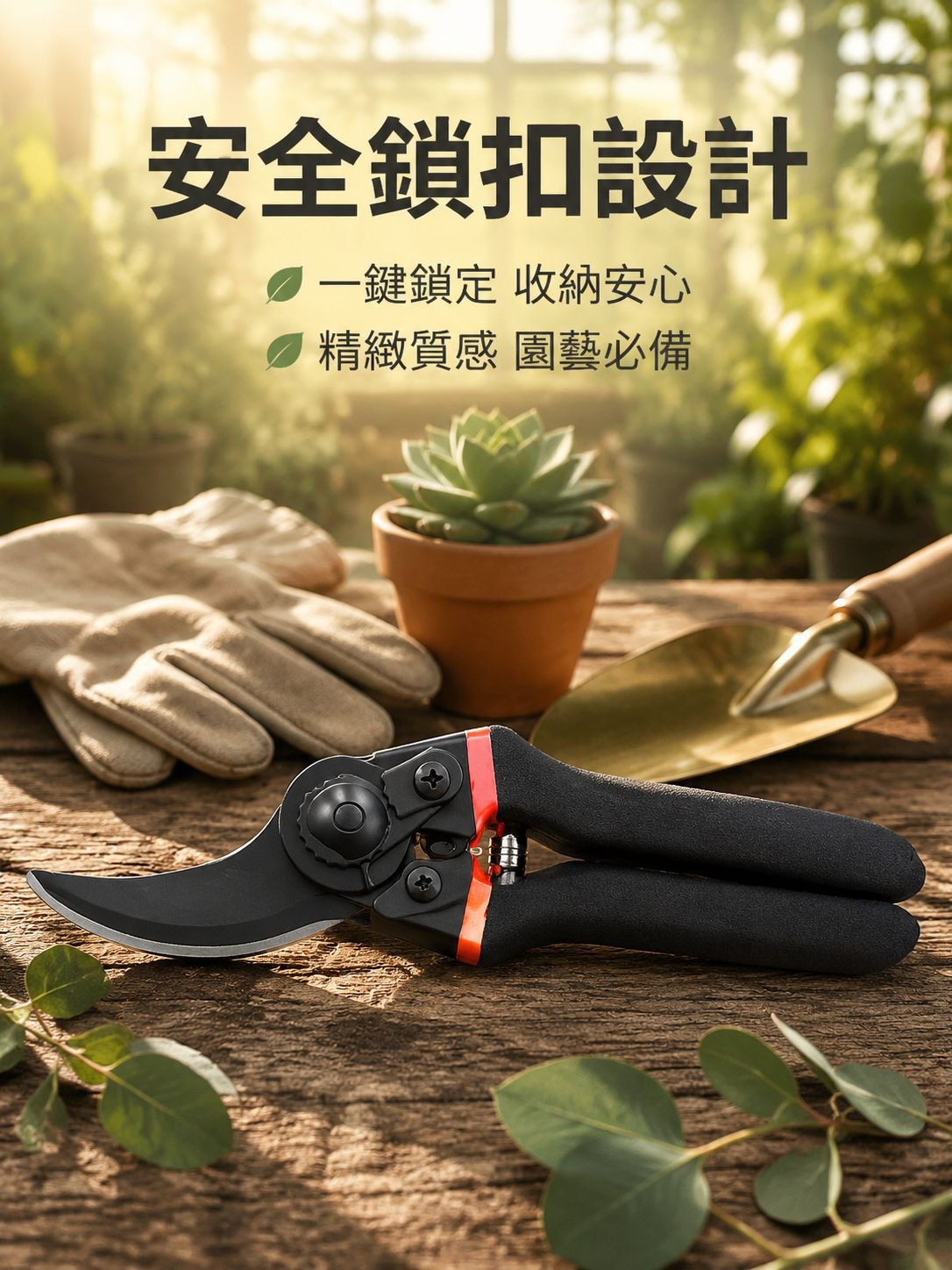 園藝專用強力修枝剪刀，粗枝修剪工具，果樹花卉剪枝剪