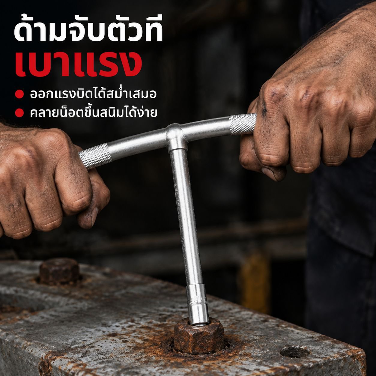 ประแจบล็อกอเนกประสงค์รูปตัว T