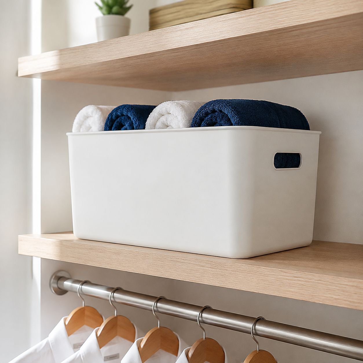 Versatile Plastic Organizer Box for Small Household Items
