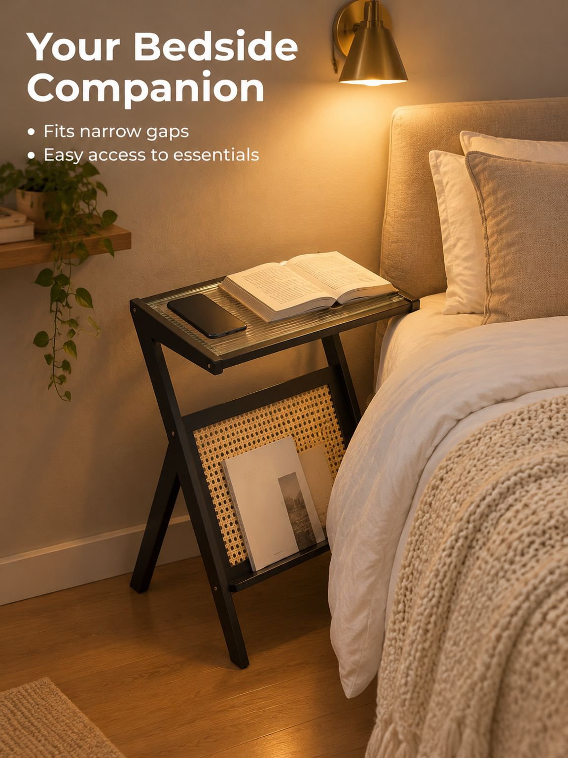 Small Glass Tea Table for Compact Spaces