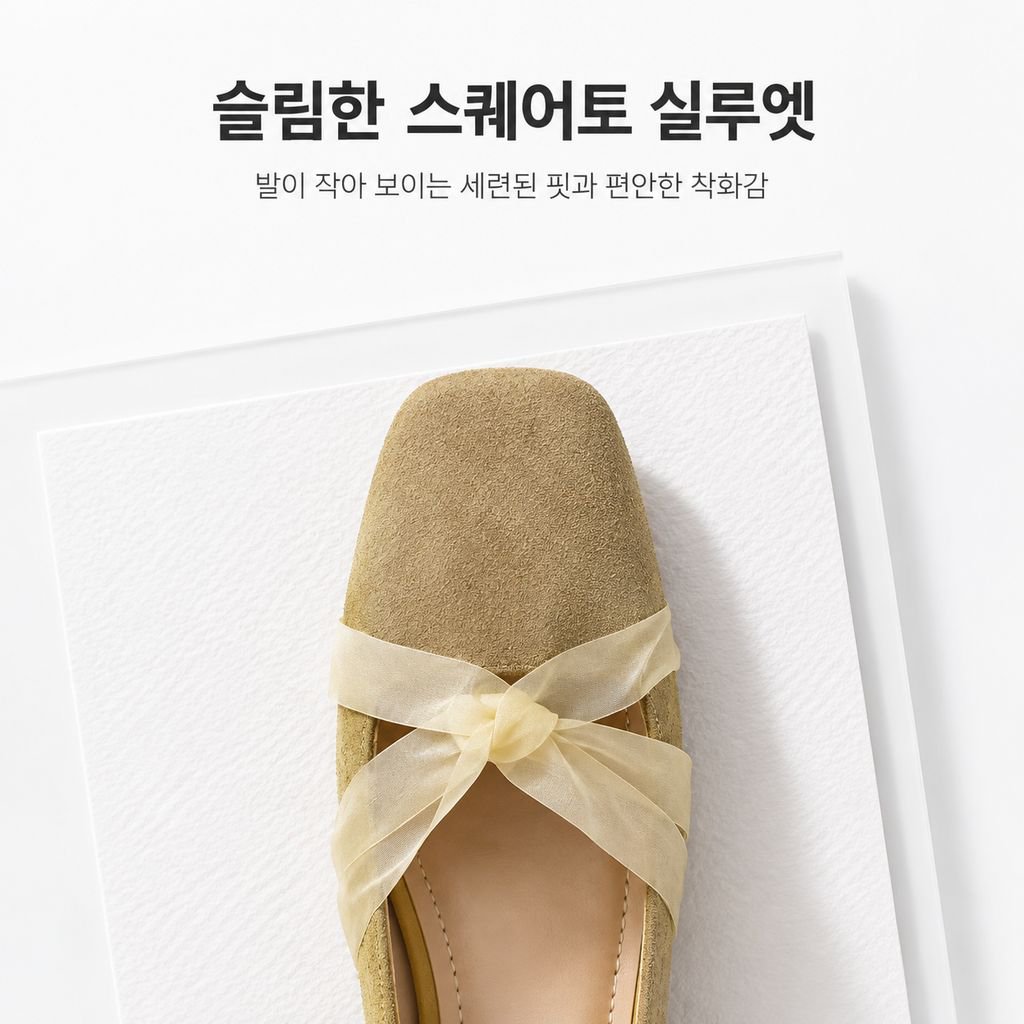 온화한 밤바람 발레 슈즈 2026년 신상 리본 플랫 메리제인 슈즈 기품 있는 만능 플랫슈즈