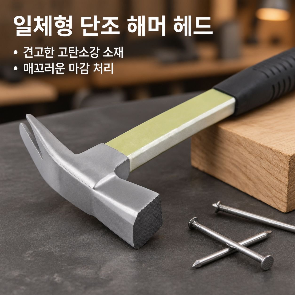 림 보호 기능이 있는 연장형 자석 팁 장도리