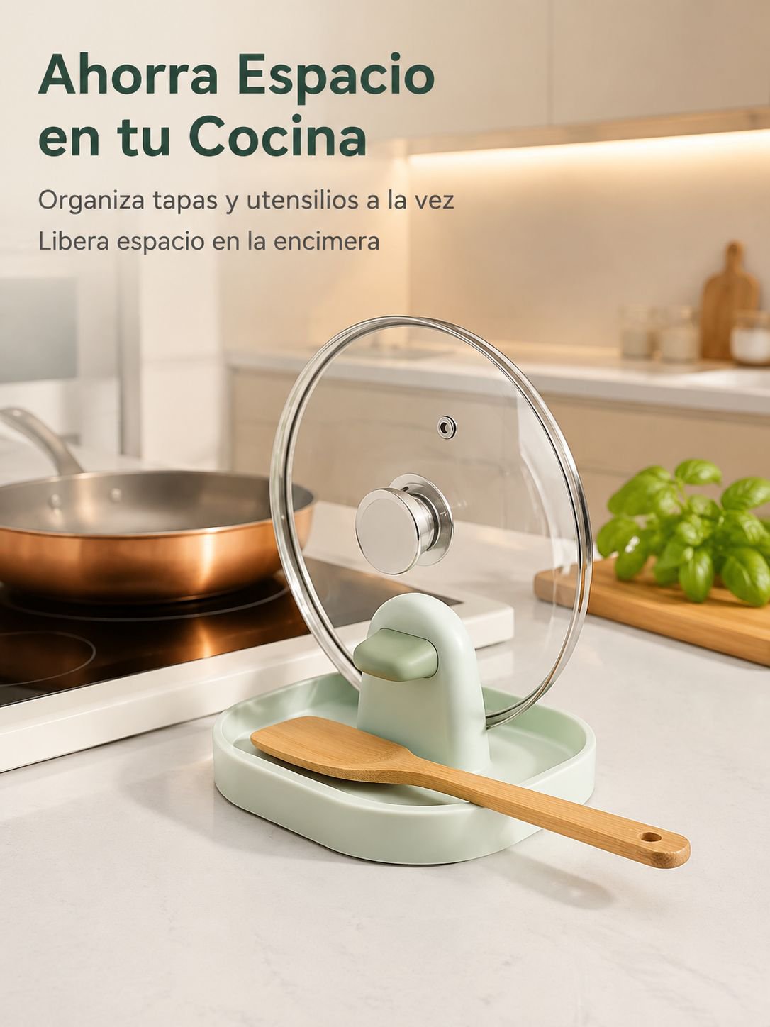 Soporte para tapa de olla