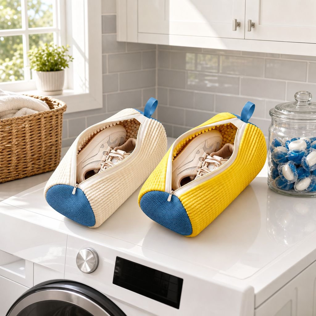Home Shoe Cleaning Bag with Anti-Deformation Brush Set