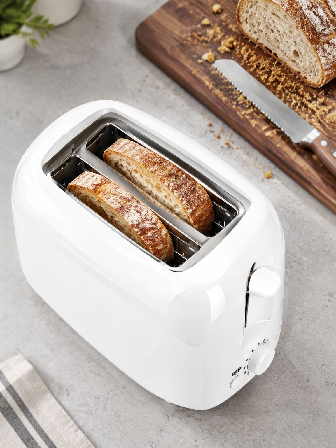 Toaster, 2-Scheiben-Toaster für Zuhause