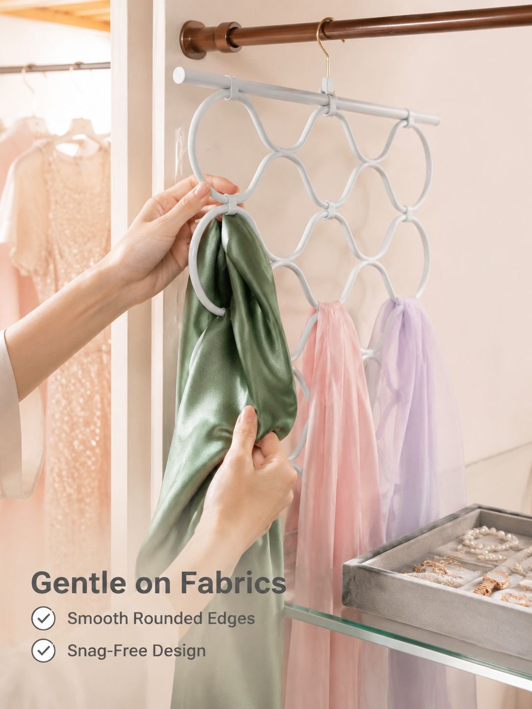 Foldable Multi-functional Hanger