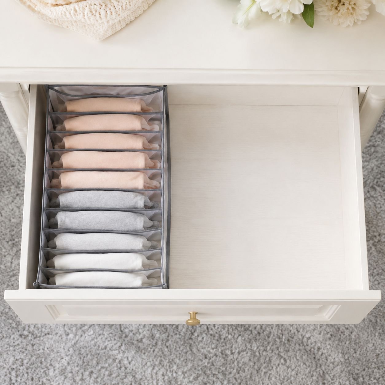 Women's Household Multi-Grid Organizer Box