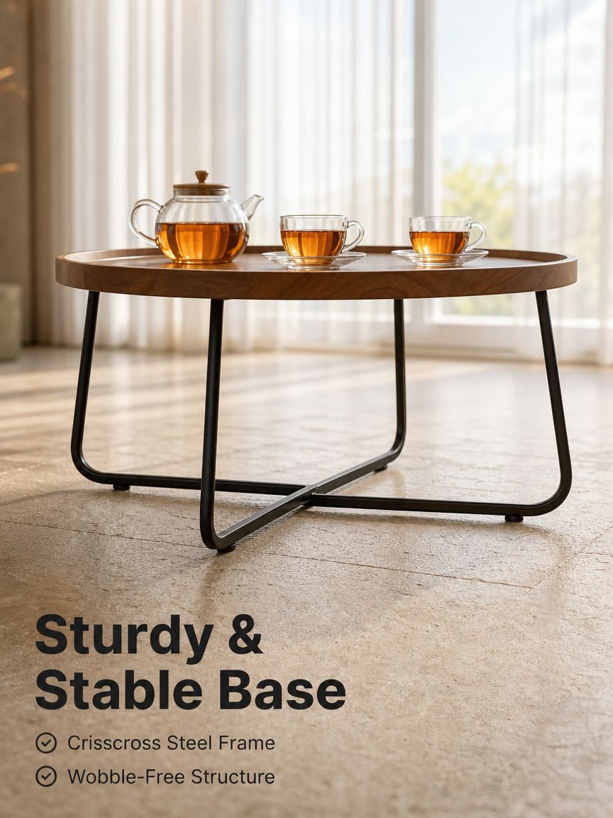 Nordic Light Luxury Coffee Table