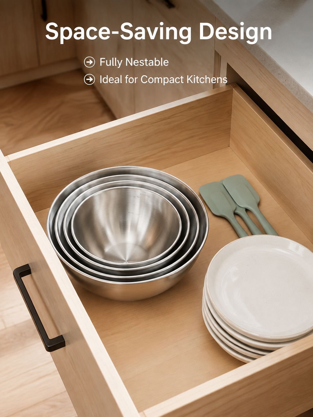 Stainless steel kitchen basin