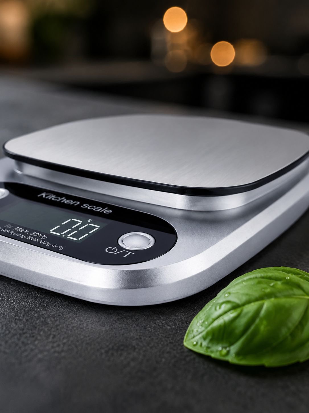 Elektronische Küchenwaage 10kg Haushaltswaage mit hoher Präzision und intelligenter Nährwertanzeige