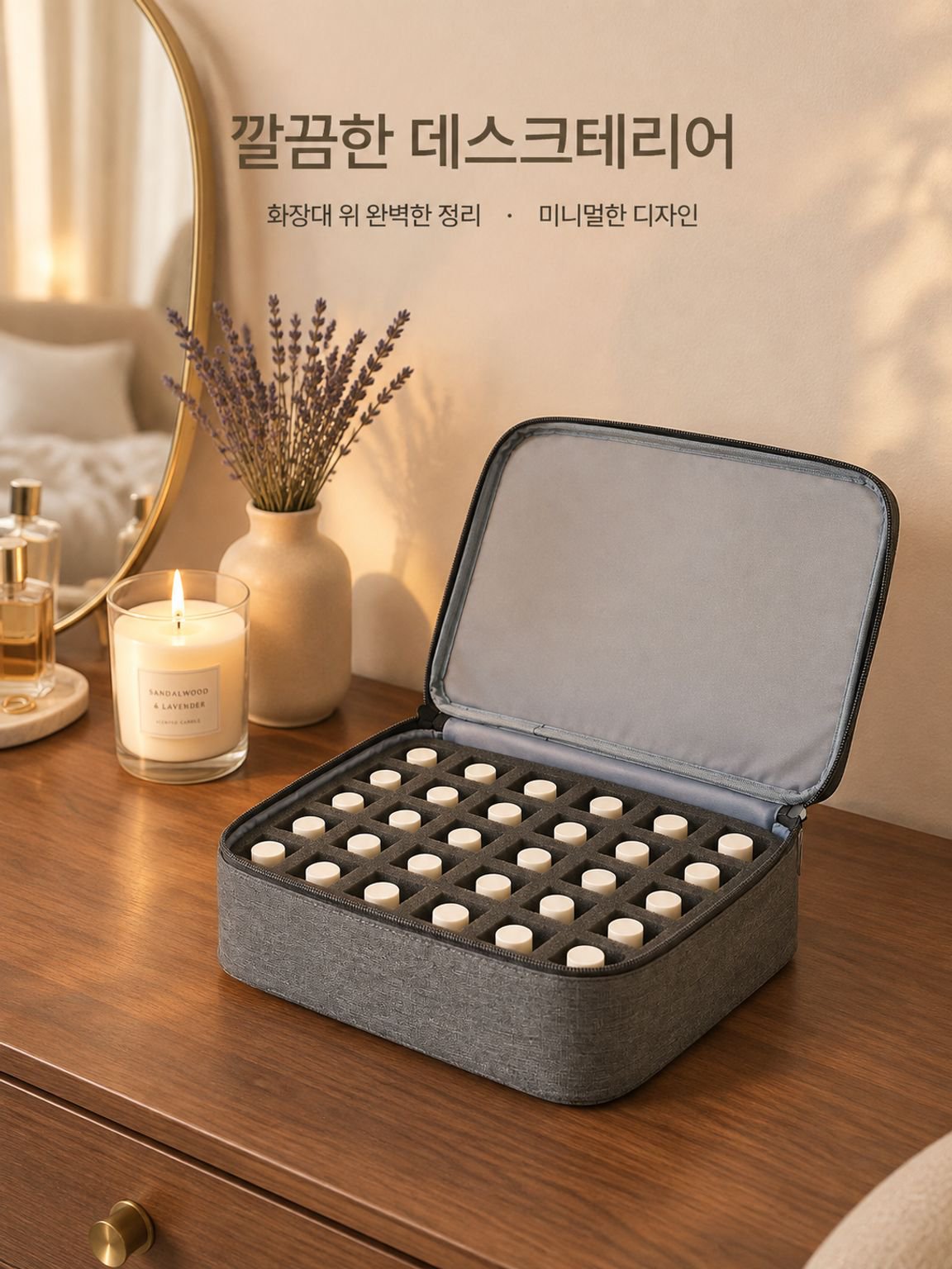 여행용 휴대용 화장품 파우치 세면 파우치