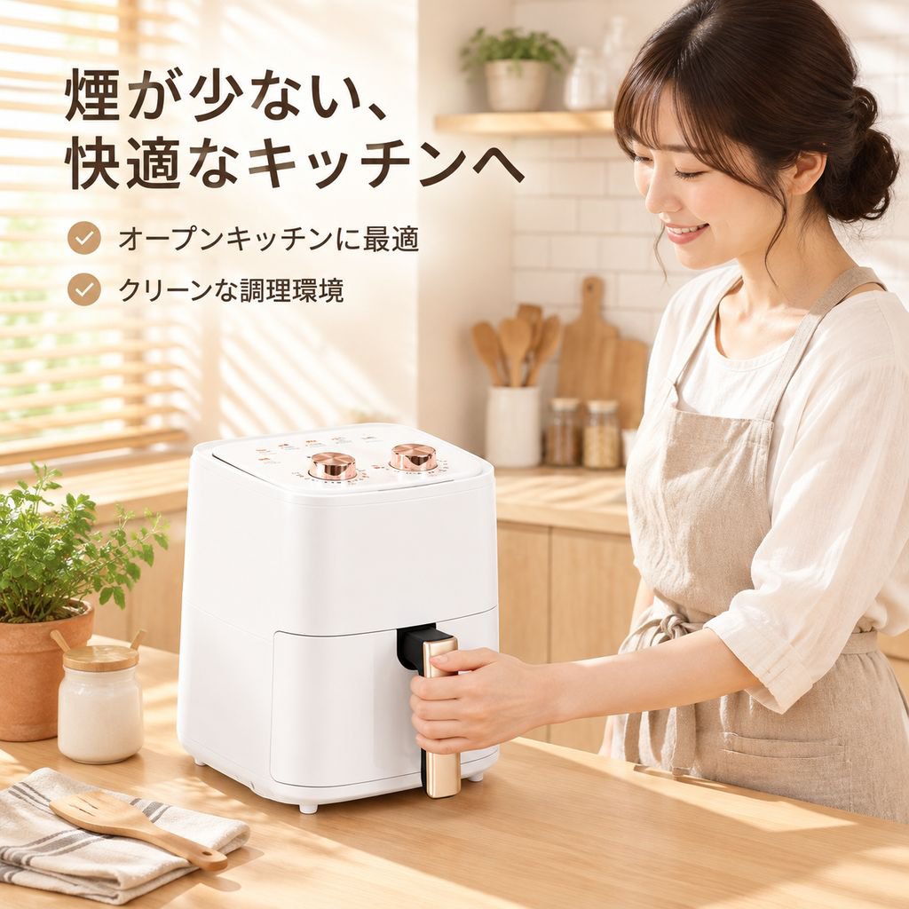 フリップフリー空気フライヤー、テレビ紹介多機能オーブン