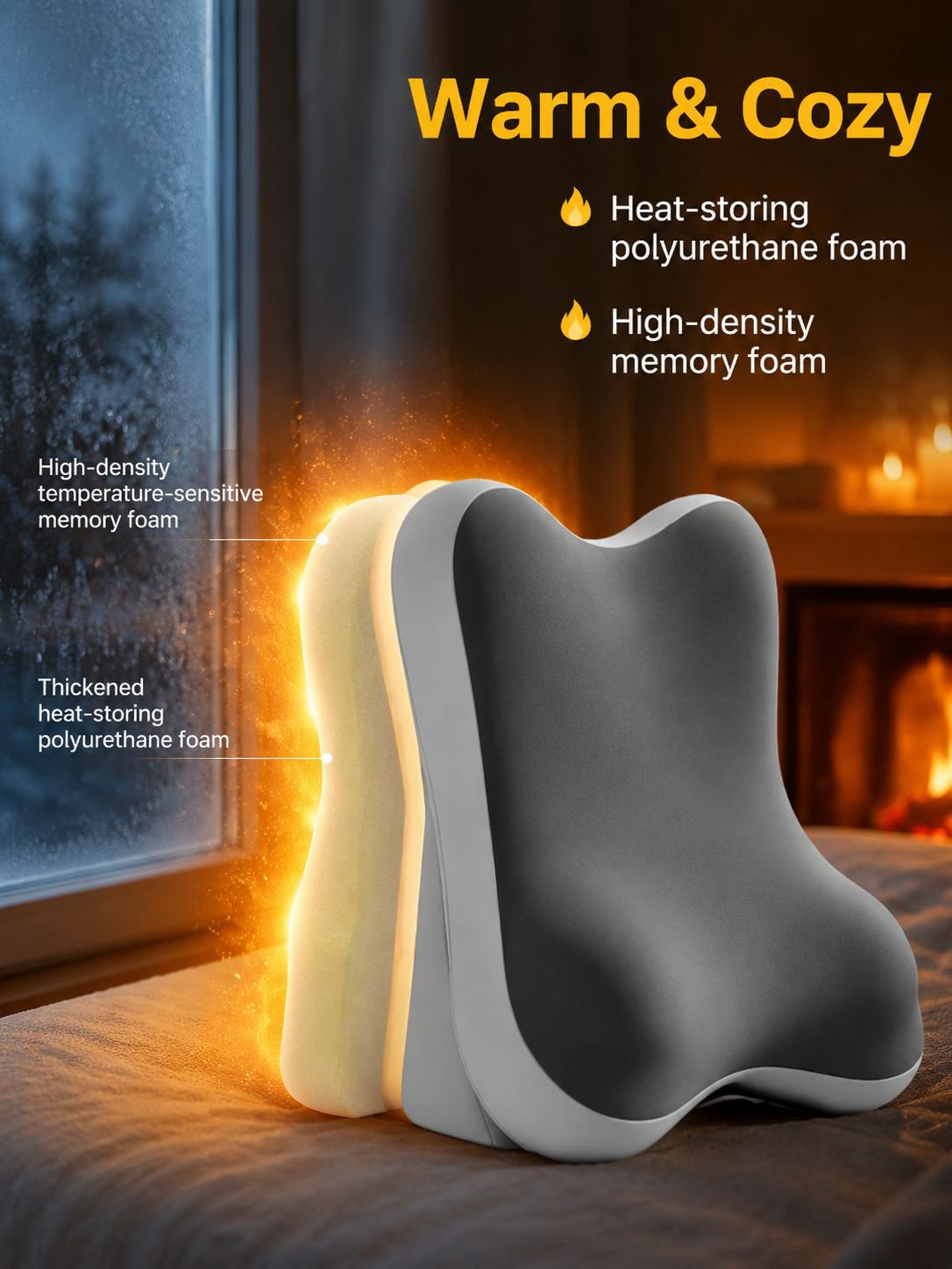 Headboard cushion can be adjusted to different slopes to protect the neck and waist. 