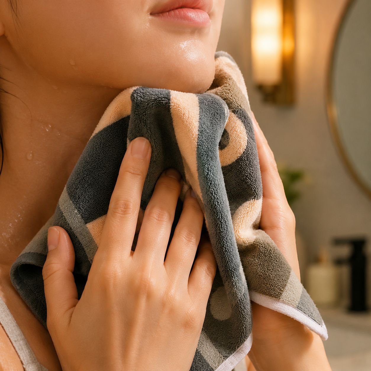 Unisex Pure Cotton Towel for Household