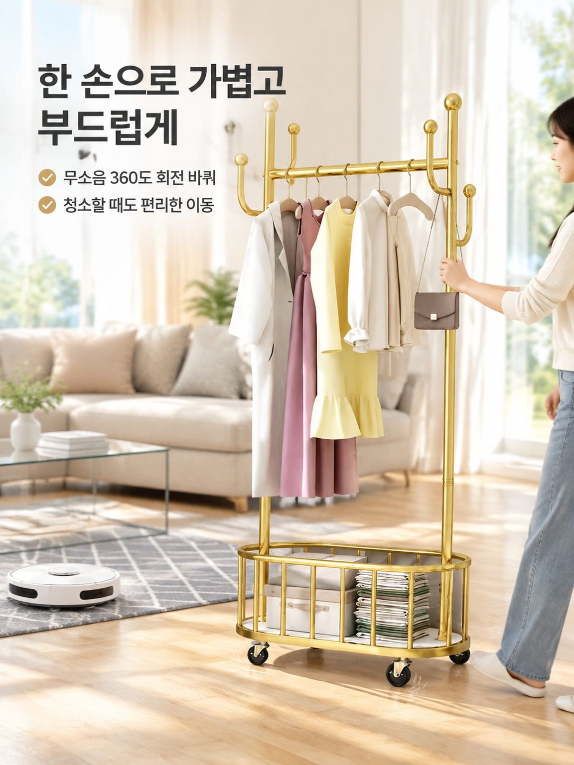 이동식 홈 행거