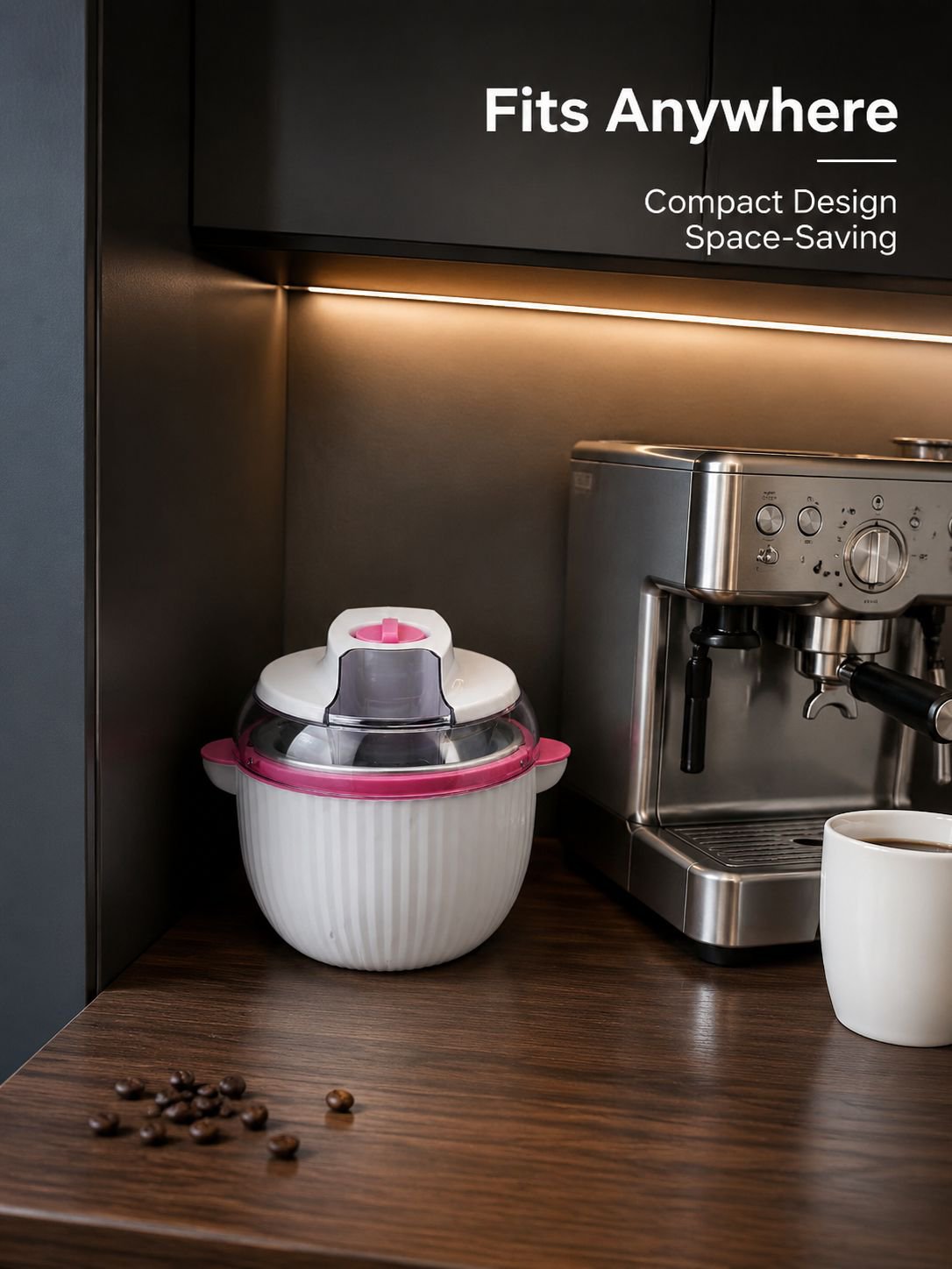 Home Small Fully Automatic Ice Cream Maker