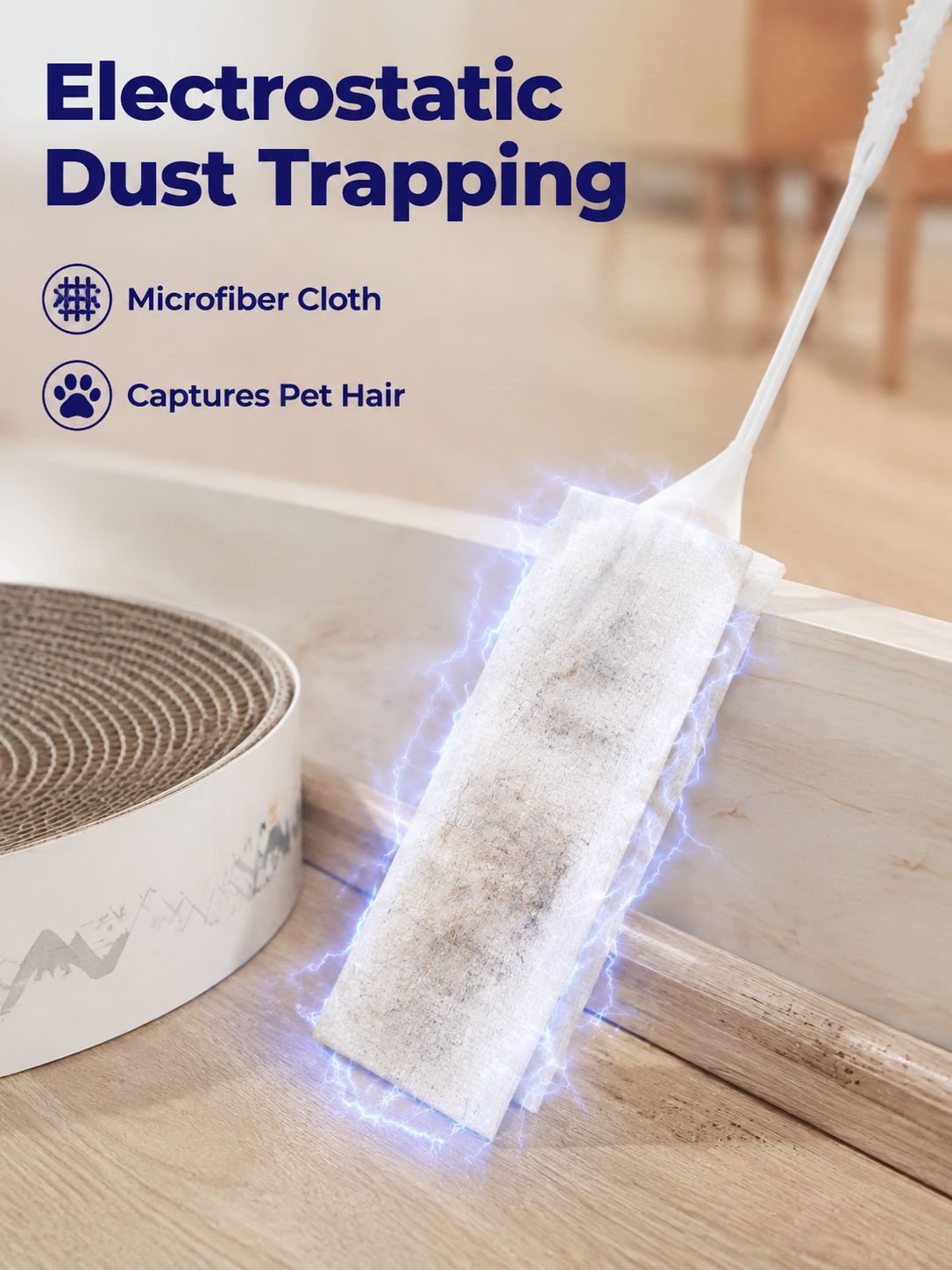 Bed crevice cleaning vacuum cleaner