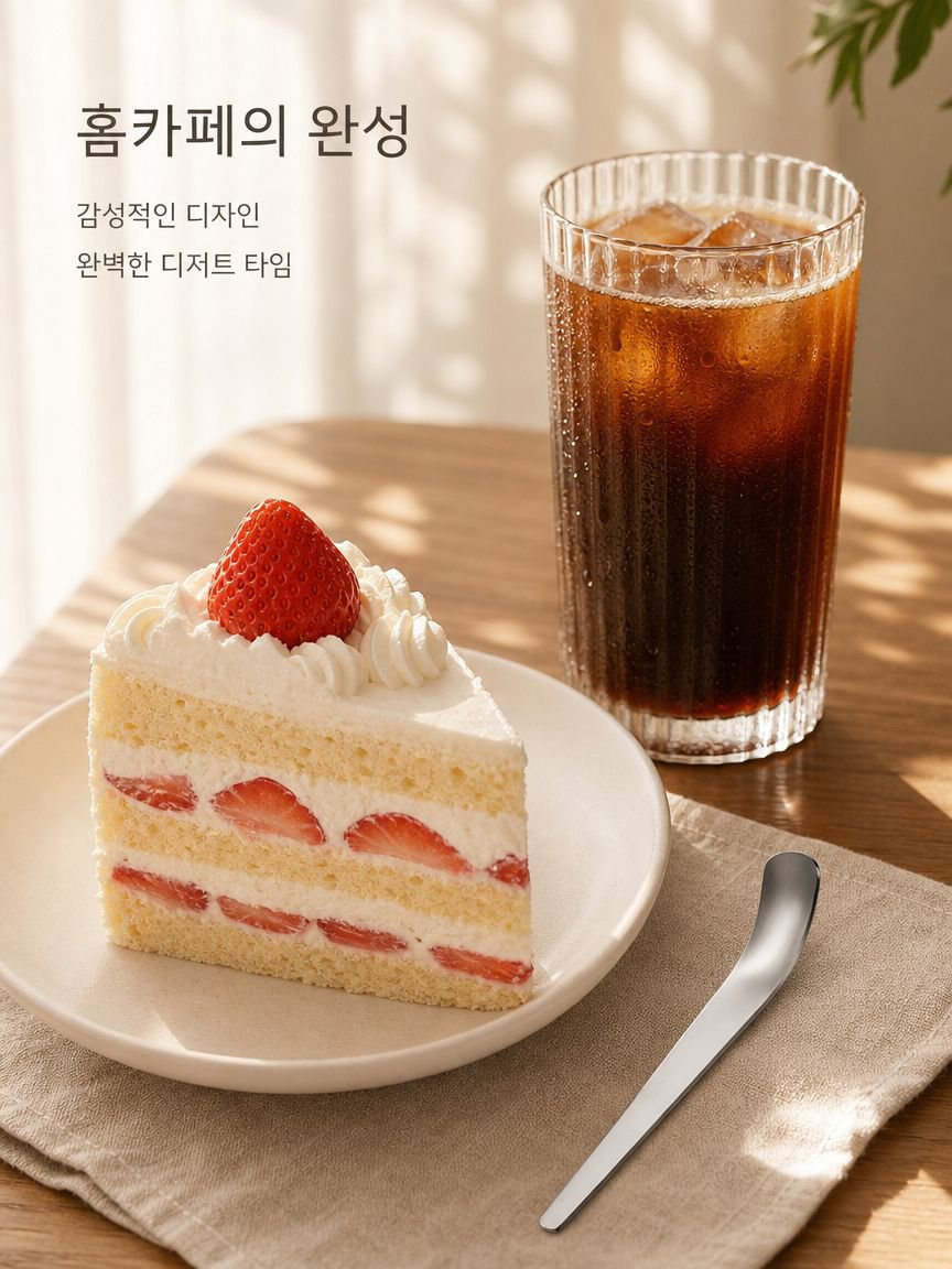 스테인리스 스틸 디저트 스푼