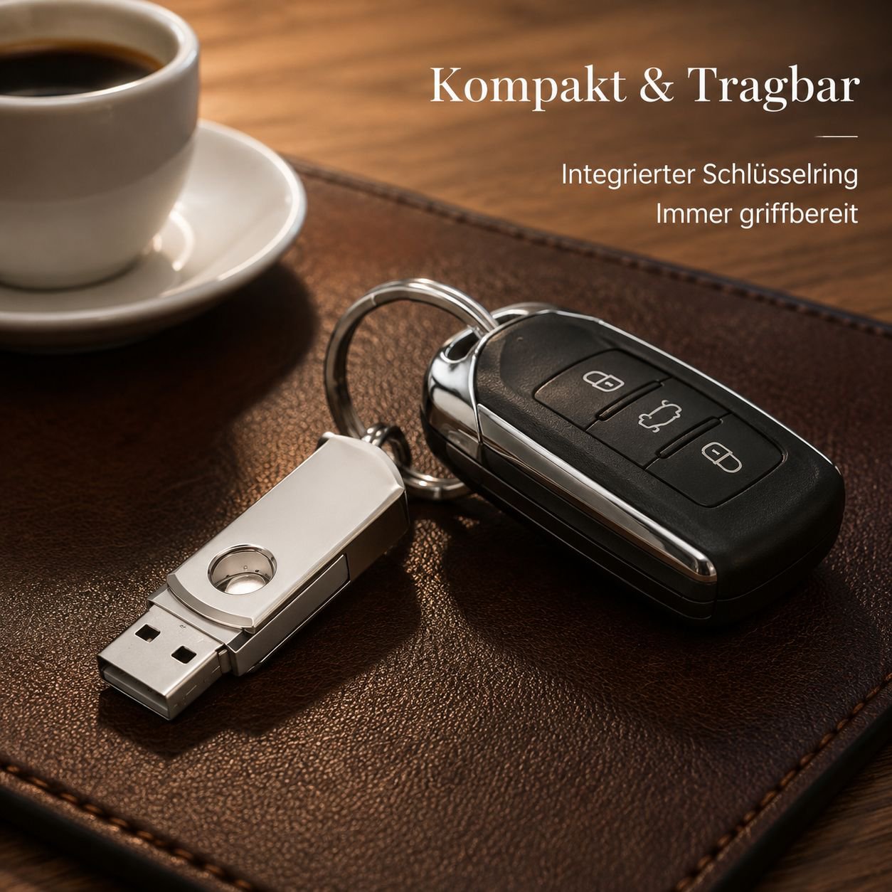 Metall-Dreh-USB-Stick Wasserdicht und tragbar