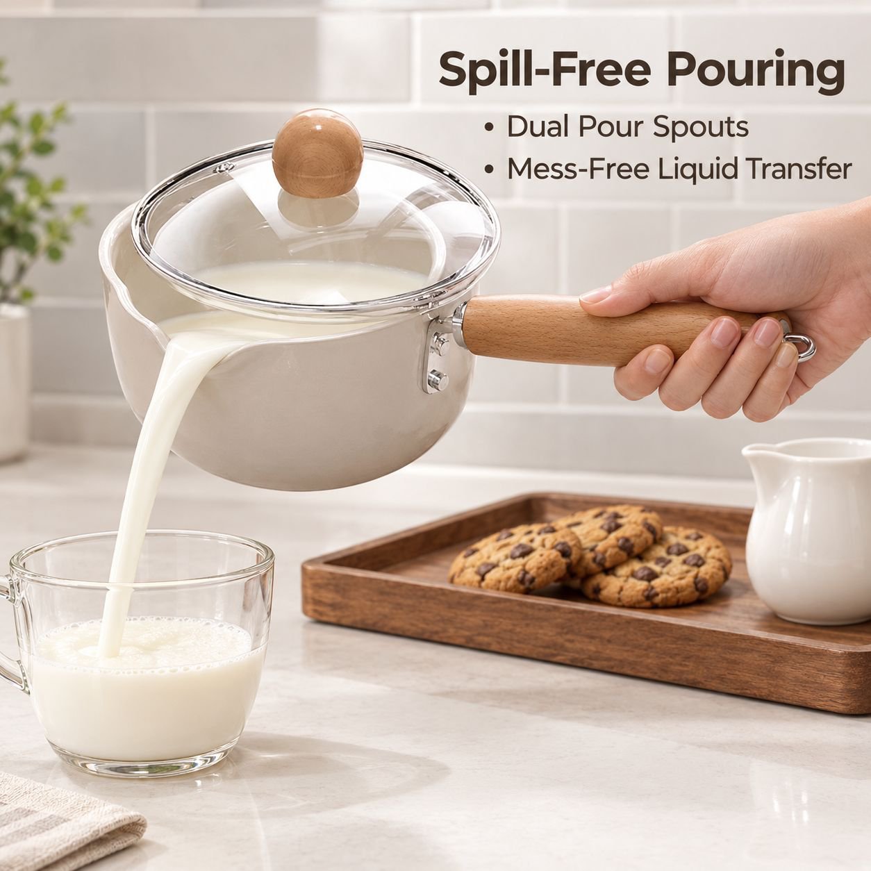 Non-stick Baby Food Milk Pot