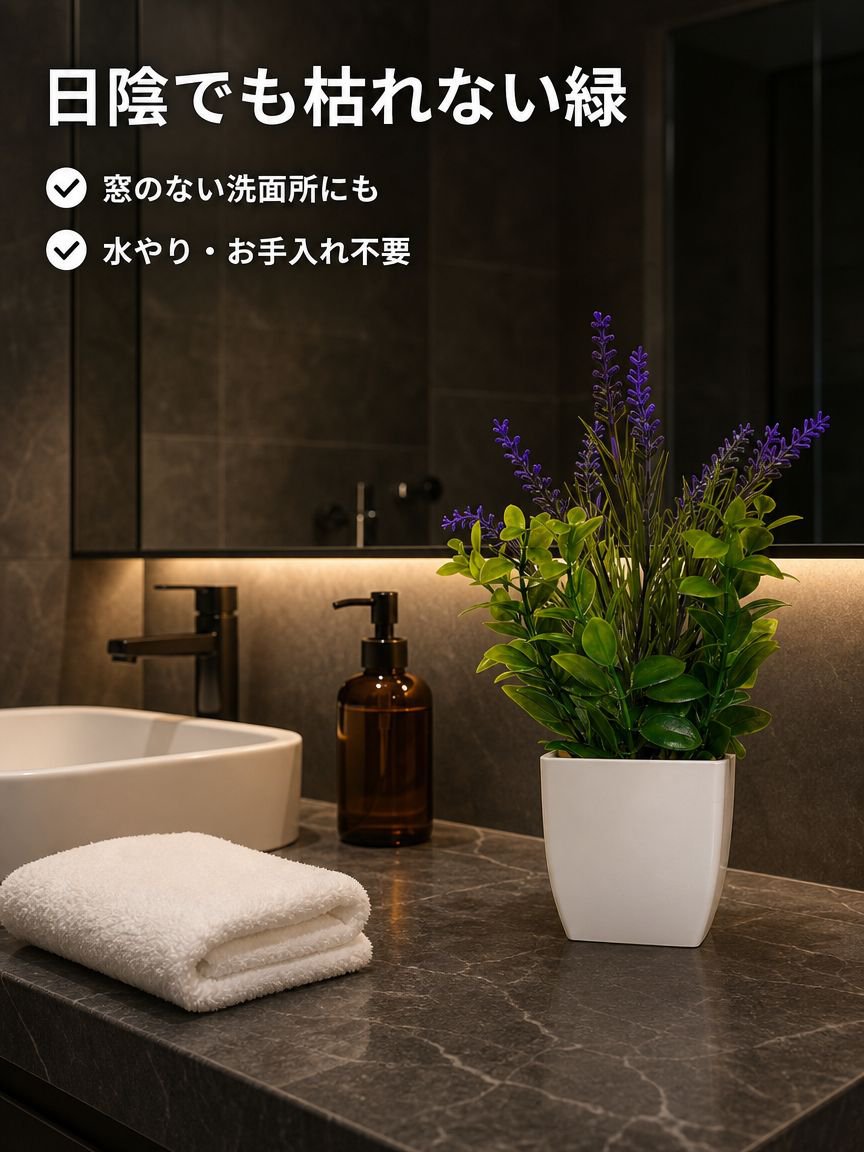ラベンダーとローズマリーの鉢植え