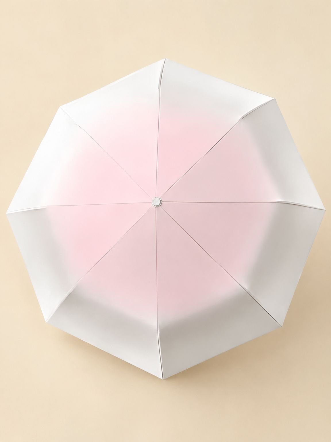 Automatic gradient color sunny and rainy umbrella sun umbrella sun protection and UV protection dual
