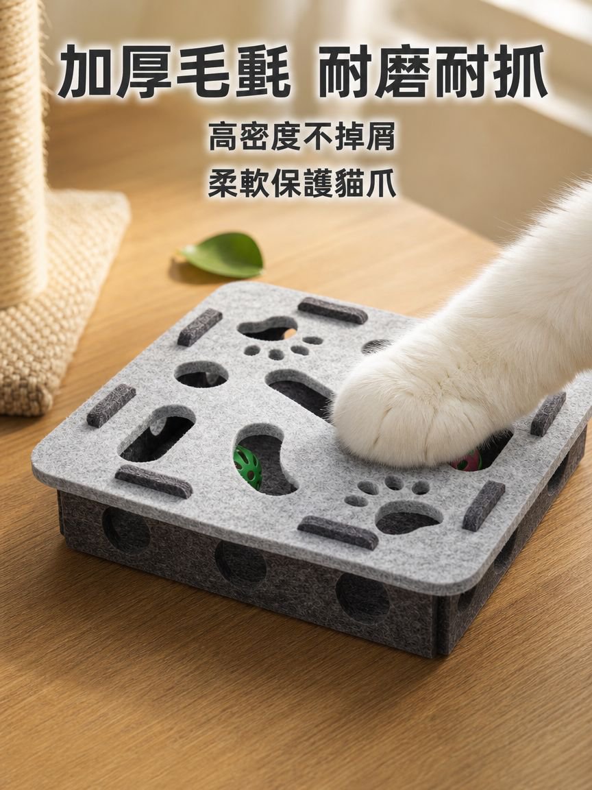 寵物貓用益智解謎玩具
