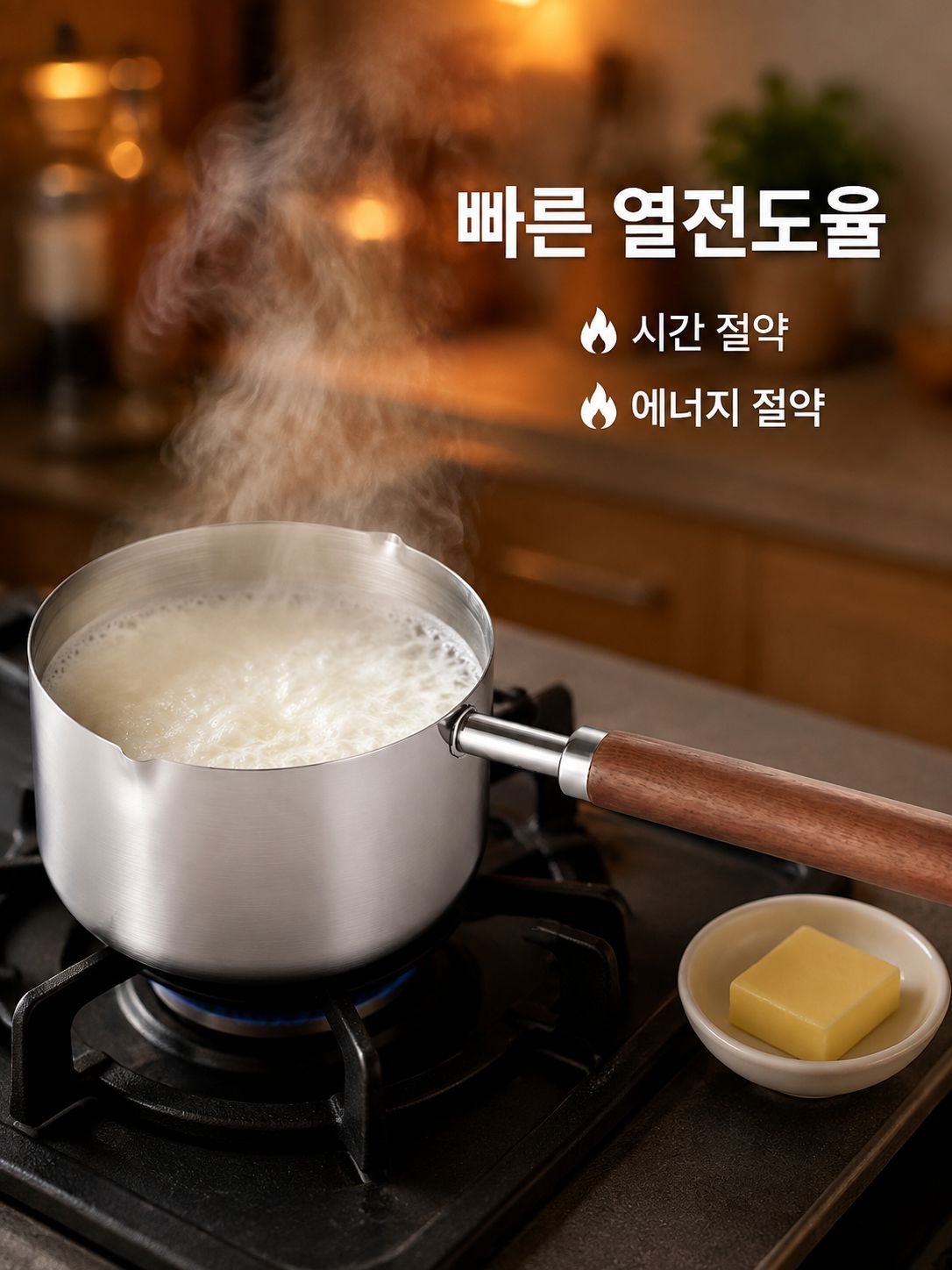 가정용 단일 손잡이 조리 팬